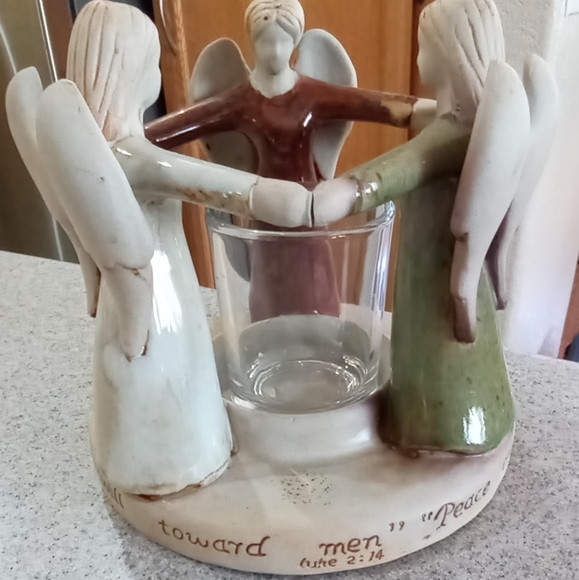 Home Interiors Other - Home Interiors Roma Downy Angel Tea Light Holder